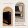 Aerus Recessed or Wall Mounted Electric Fireplace, Alexa or Google Home Compatible, Logs & Crystals, Remote Control