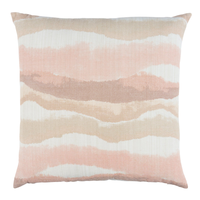 Chandler Linen Square Pillow Cover & Insert, 22"H x 22"W