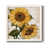 Toile avec cadre blanc patiné