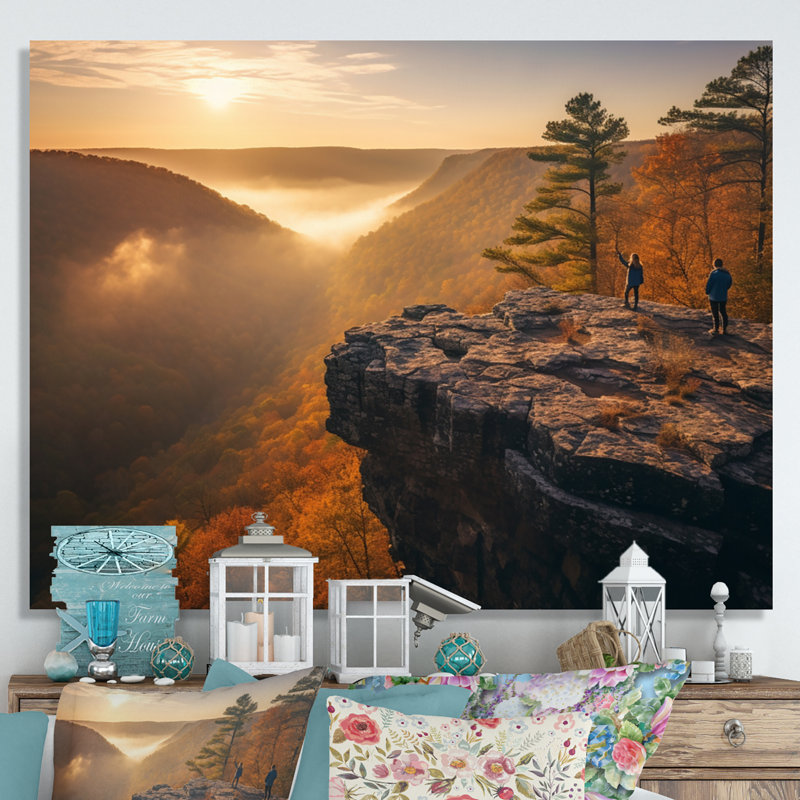 «Arkansas Whitaker Point II», reproduction sur toile, Toile tendue, H 30 po x l 40 po x P 1,5 po