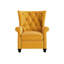 Fauteuil inclinable moderne en velours, inclinable par pression