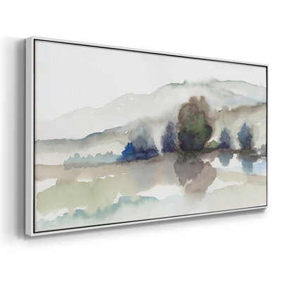 «Morning Morning II» - Toile tendue avec châssis encadré - Prêt à être accroché