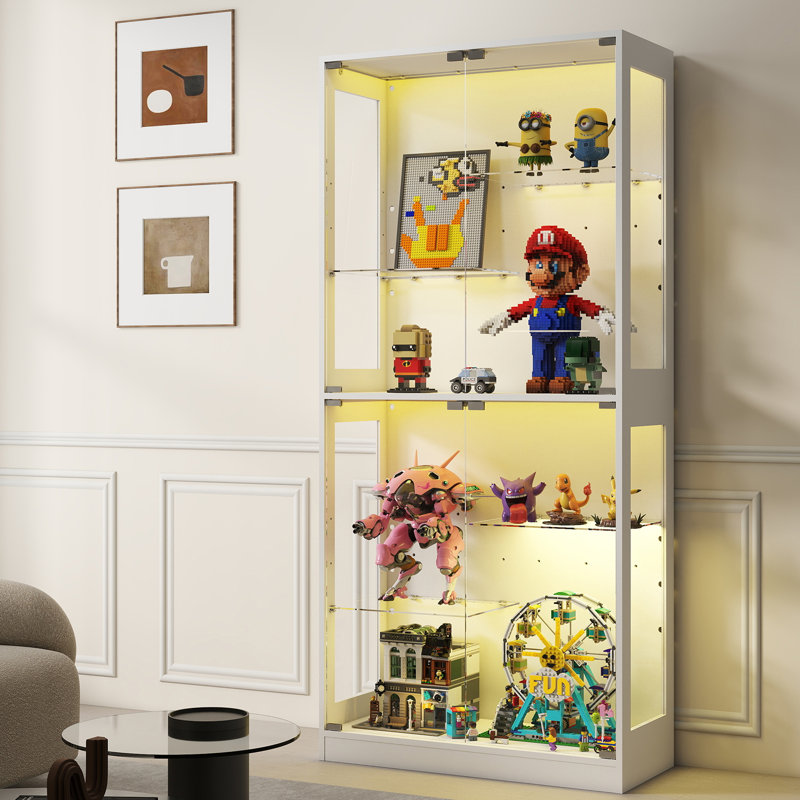 Display Cabinet, White