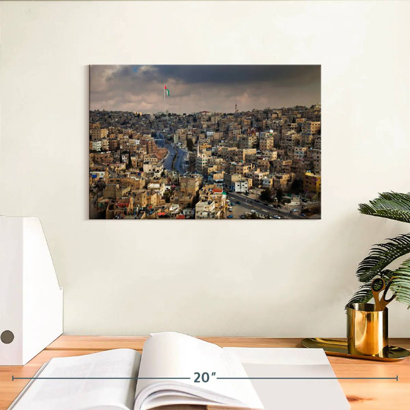 Nicci Amman Jordan Citadel, 8" H x 12" W