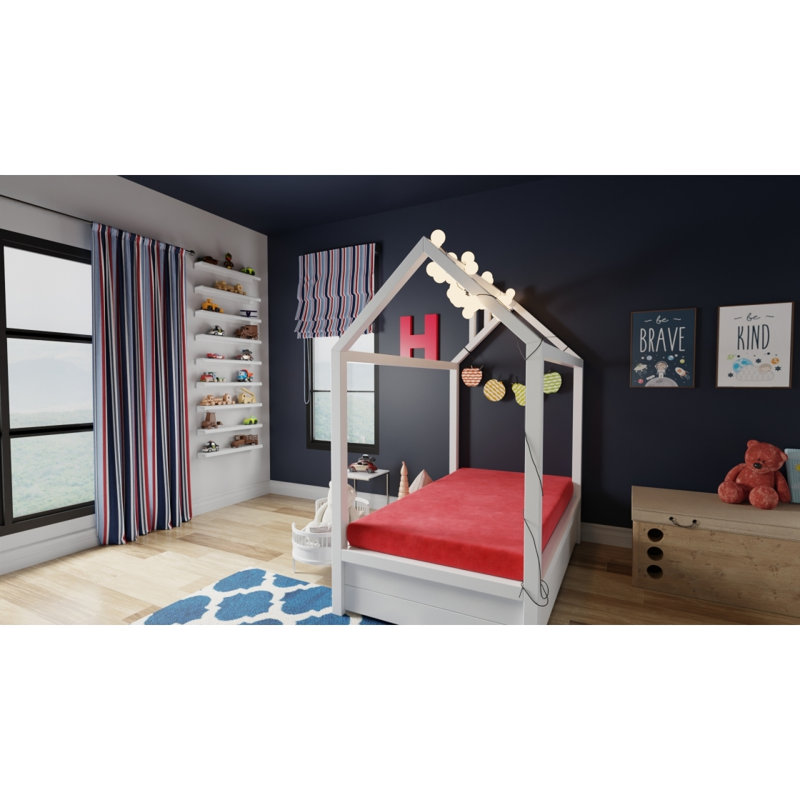 Matelas pour enfant 5 po Classic Red, Lit simple