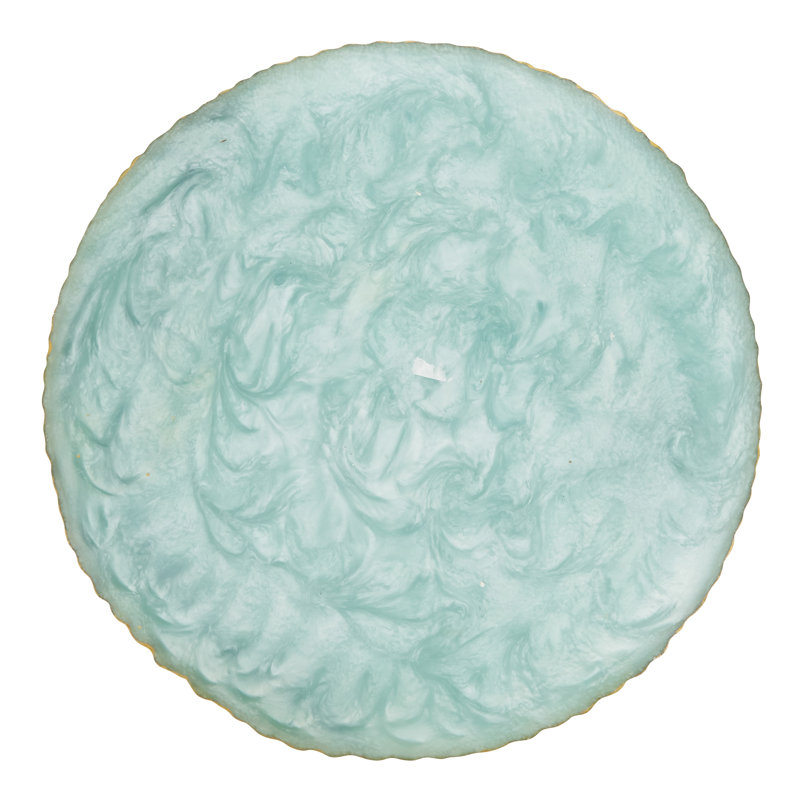 Caitriona Collection Round Placemat, Blue