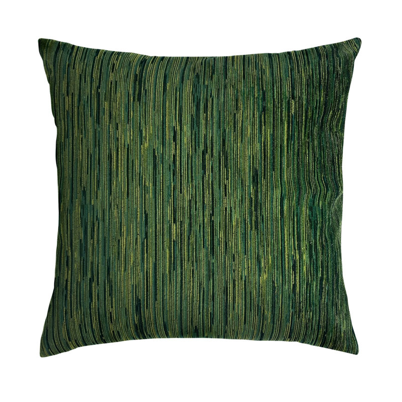 Oreiller carré M10620, 26 po x 26 po, Vert