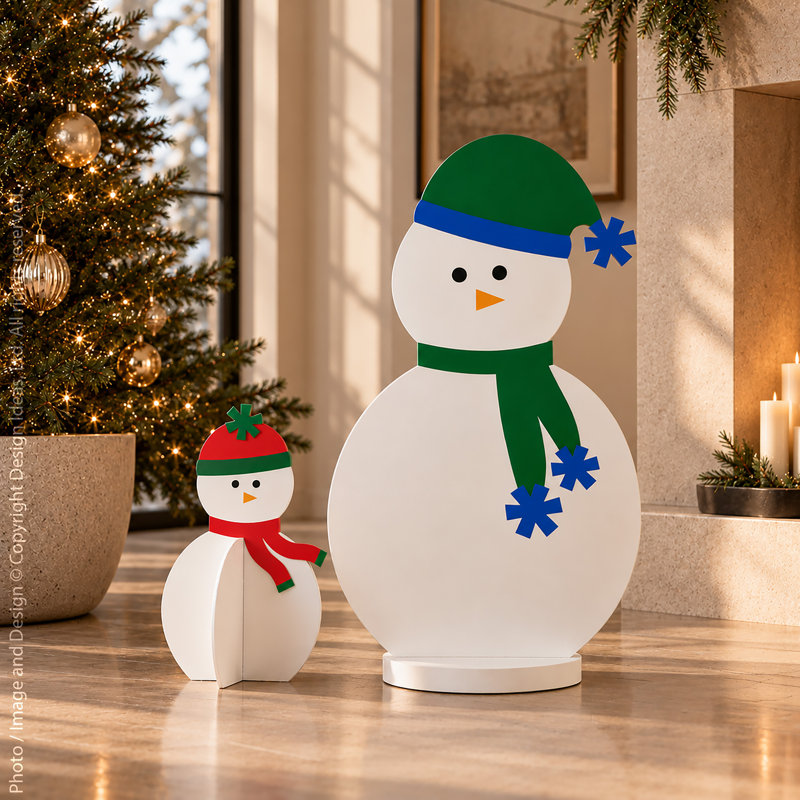 Le bonhomme de neige Roger