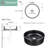 Regatta Poured Circular Vessel Bathroom Sink-86135117