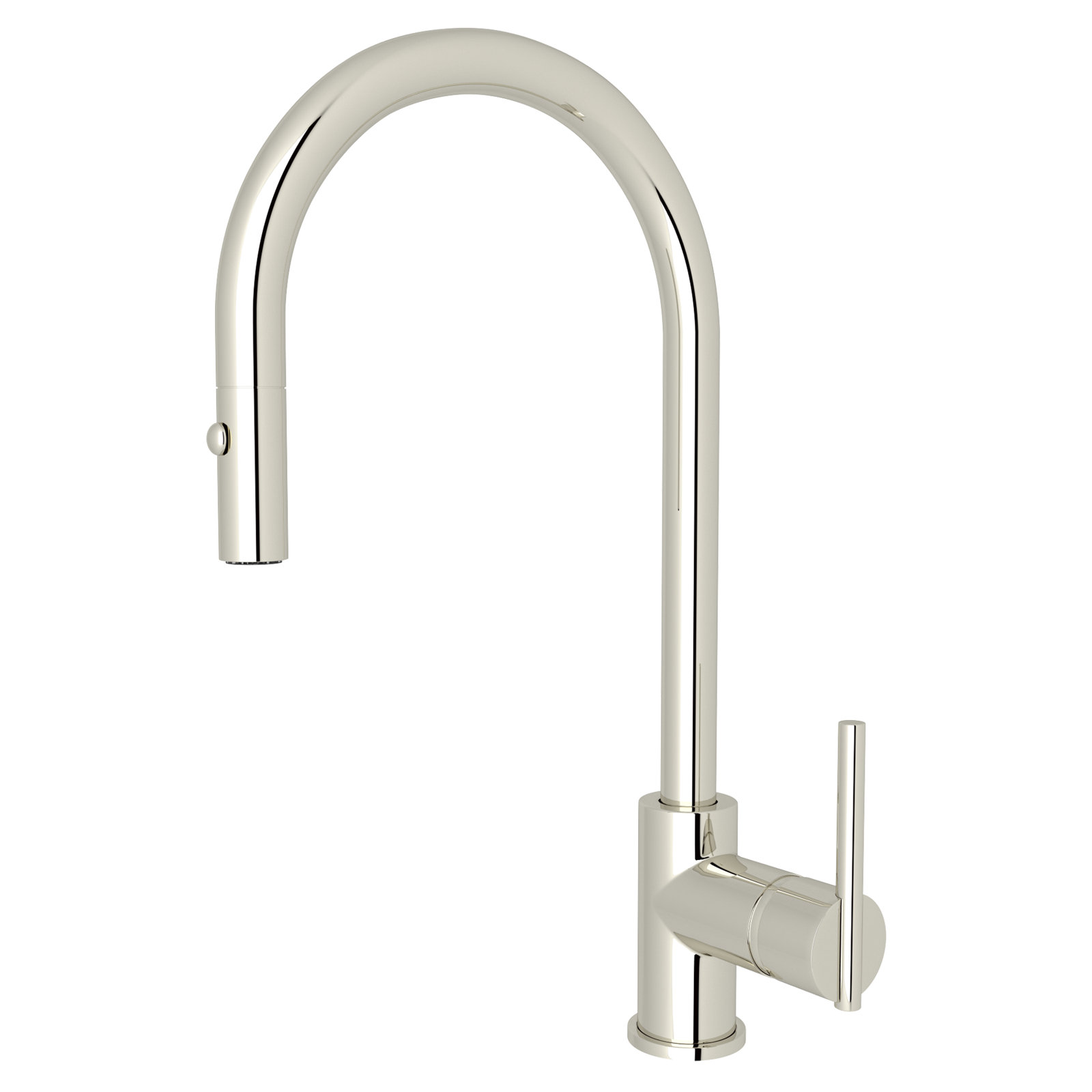 Jordon Pull-Down Kitchen Faucet, Polished Nickel