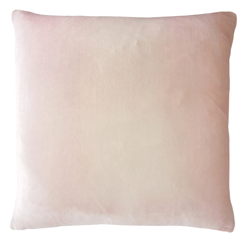 Square Pillow Cover & Insert, Blush, Square 22"