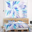 Tapisserie abstraite bleu clair-28497256