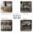 2-Piece Bar Stools (Beige)