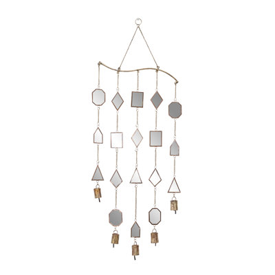 Glass Abstract Wind Chime