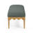 Oodle Green Vegan Mohair Bench-748885583
