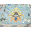 Tapis oriental Oushak Chobi Floral Colorfast 12 x 15