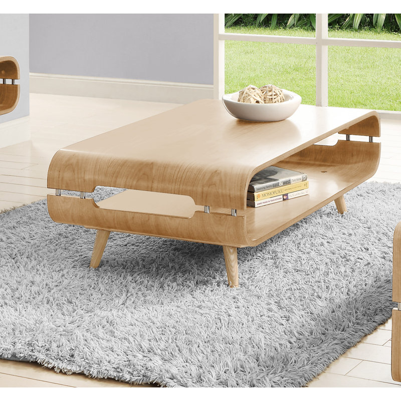 Effie Four Leg Coffee Table with Storage
