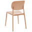 Stackable Outdoor Patio Dining Side Chair-1356602990