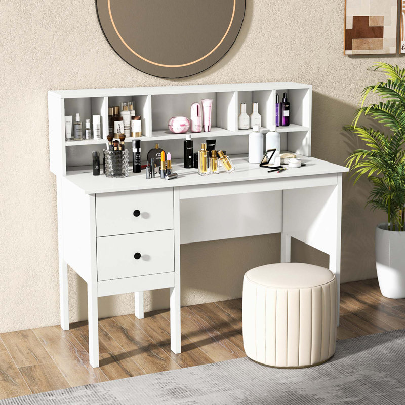 Bureau avec huche, Blanc
