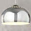 Emma 1 - Light Chrome Single Pendant
