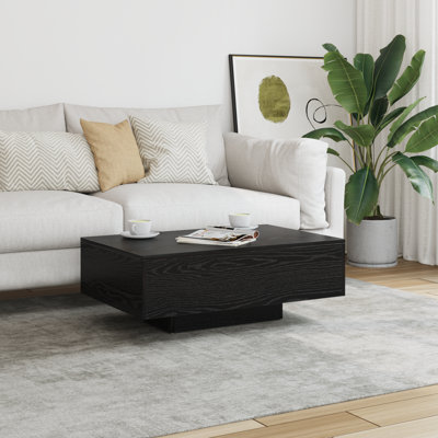 Couch Table Oak Engineered Wood Sturdy