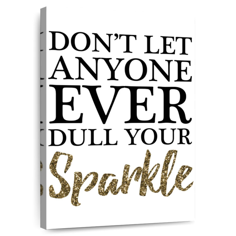 Tergel Your Sparkle, 24" H x 16" W