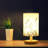 Solid Wood Decoration Remote Control Usb Table Lamp Bedroom Bedside Study Homestay Led Night Energy Saving