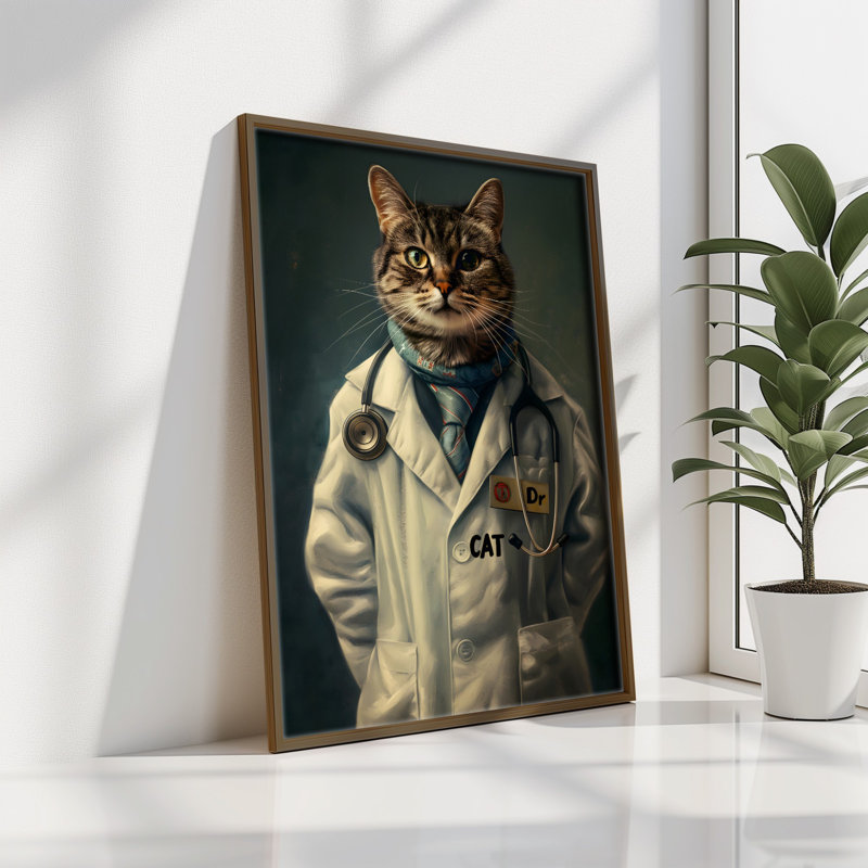 Elegant Decorative Framed MDF Painting, 13.8 x 18.5 x 0.1 inches | 100% MDF with 3 mm Thickness, 100% Pine Wood Frame | UV Printed Artwork for Stylish Home Decor, Perfect for Living Room or Office