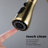 Brushed Gold Pull-Out Spray Kitchen Faucet, Stainless Steel Configuration, 360 Rotatable Nozzle, Corrosion & Rust Aspect-449562862