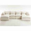 Canapé modulaire surdimensionné de 129,8 po de large avec canapé modulaire True Relax Comfy et sièges larges et profonds-1920096926