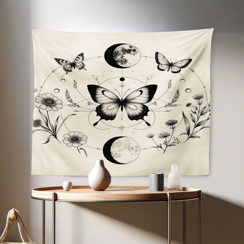 Tapisserie en microfibre, H 28 po x l 23 po