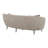 Glynes Upholstered Channel Back Curved Sofa Beige-1594946685