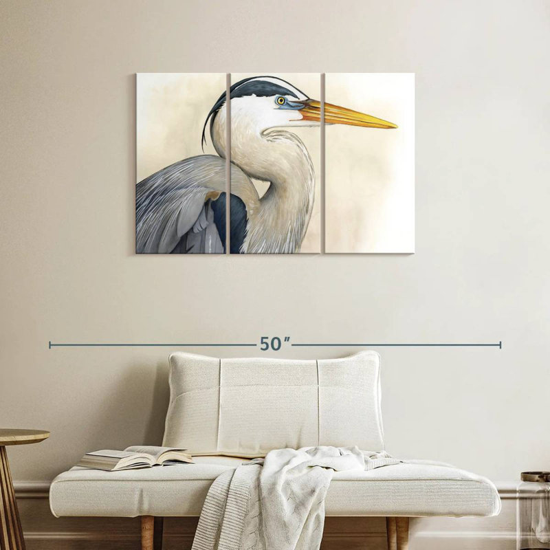 Brampt Blue Hunter I, 24" H x 38" W
