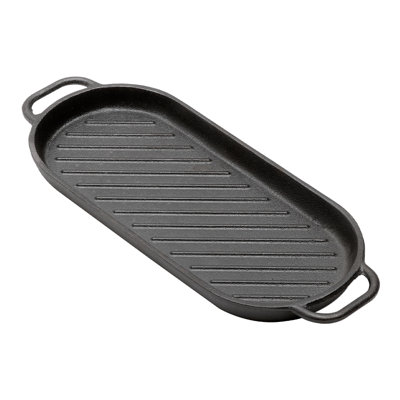 16cm Iron Grill & Griddle Pan
