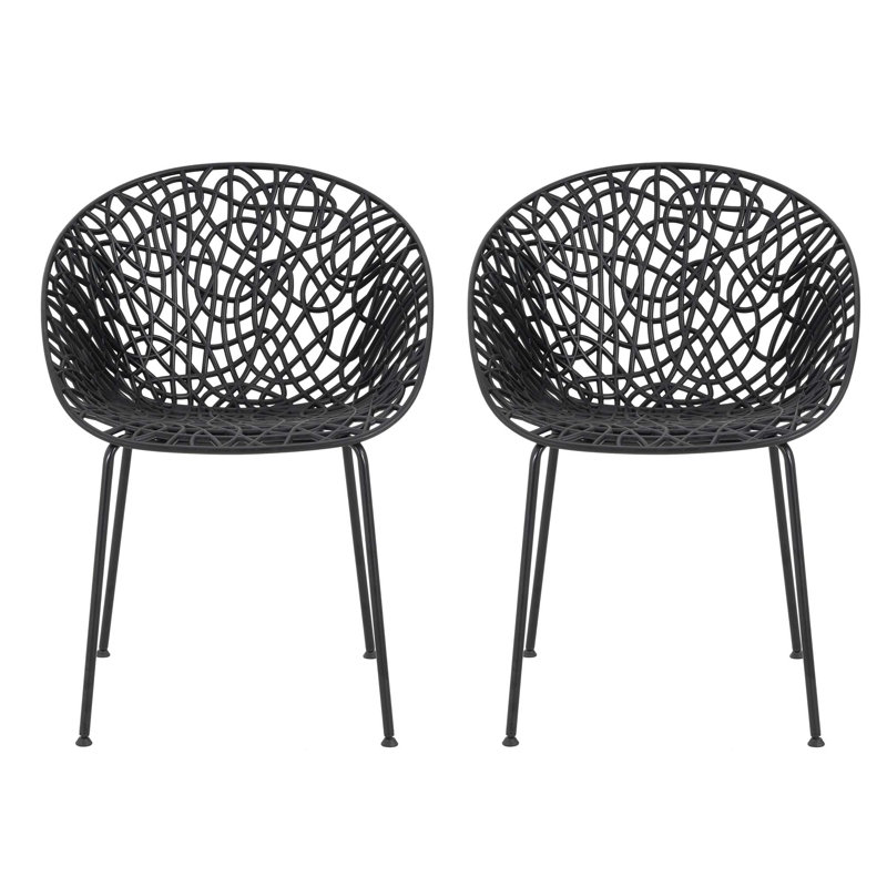 Ensemble de 2 chaises Neiman, Noir