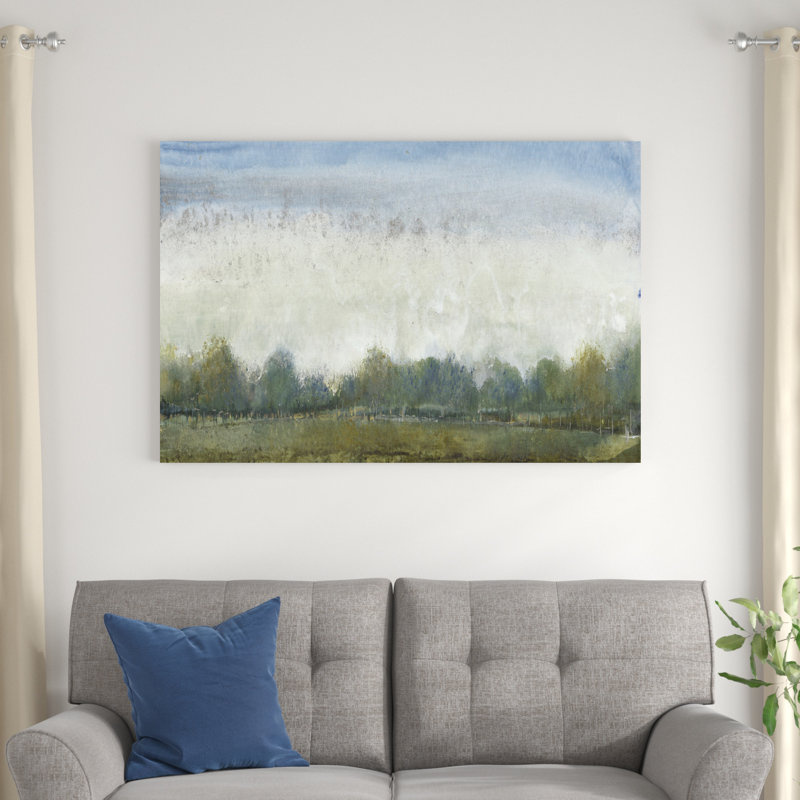 Paysage éthéré II, H 32 po x l 48 po x P 1,25 po