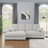Daisy Cozy Corduroy L-Shaped Sectional Left or Right Reversible-681742309