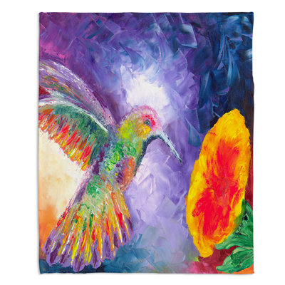 Couverture sherpa doux de fantaisie