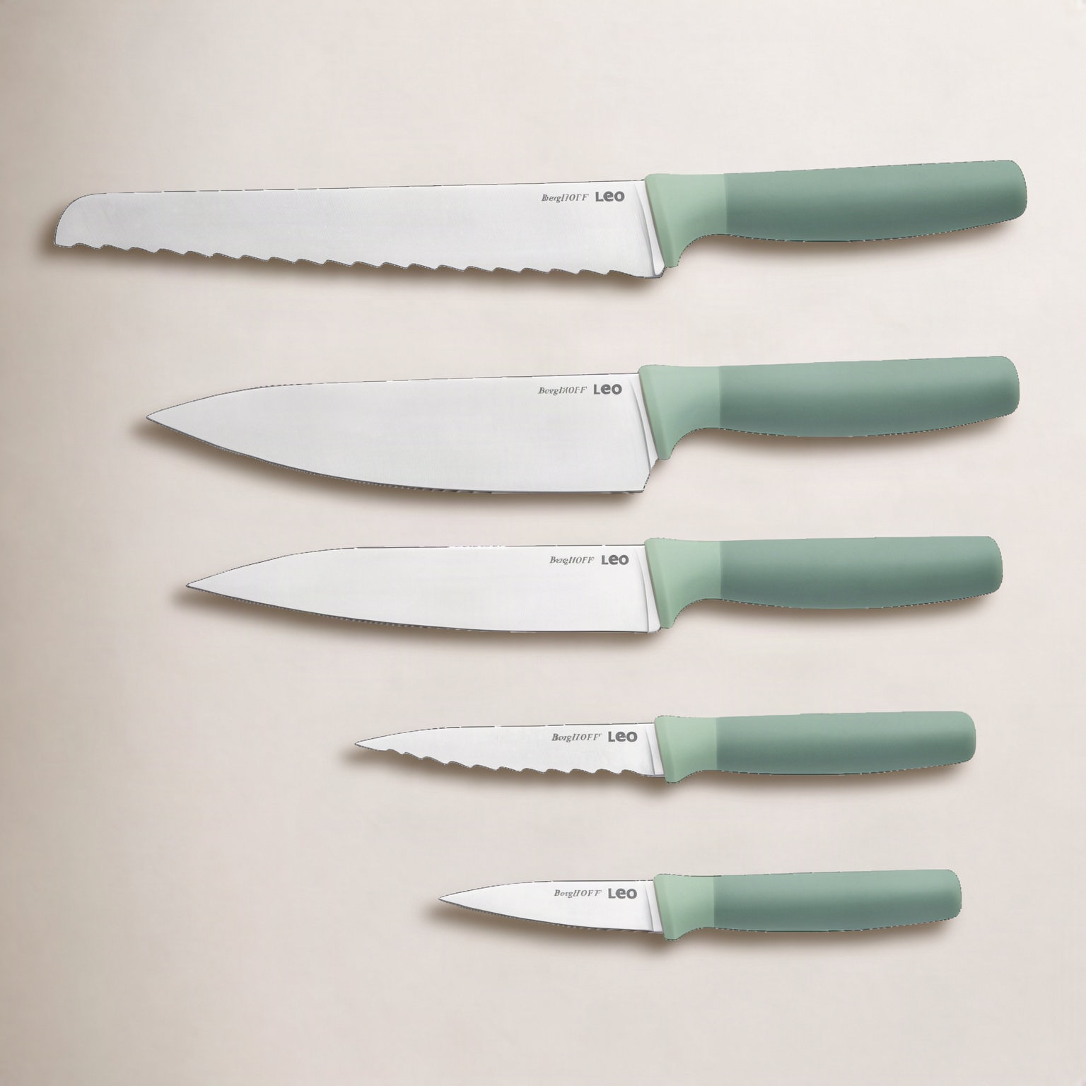 BergHOFF 6-Piece Knife Block Set