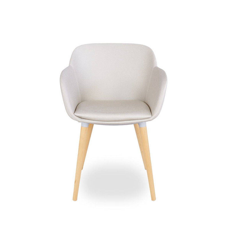 Retiro 43cm H Fabric Upholstered Armchair, Beige