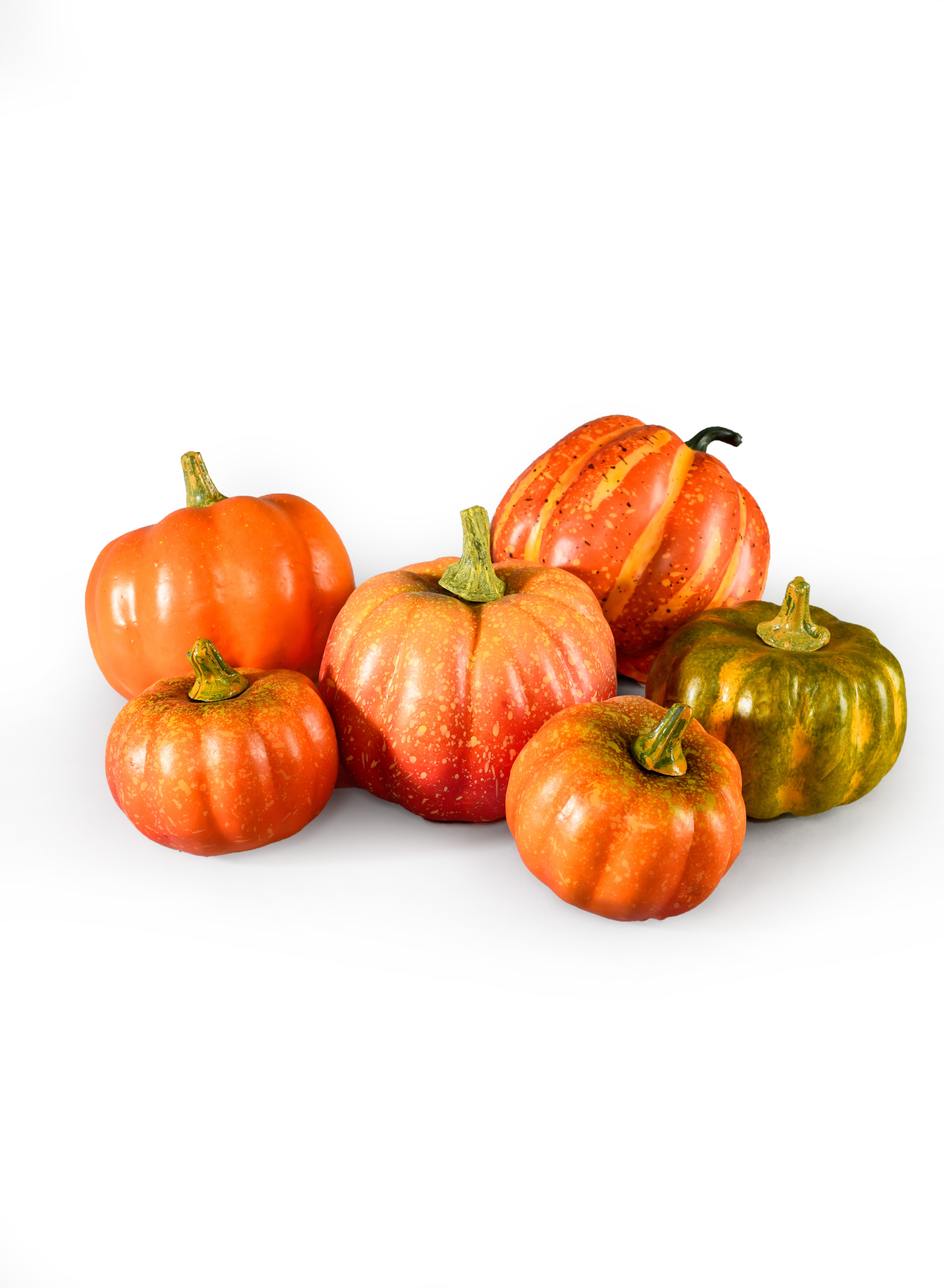August Grove® 6 Piece Assorted Artificial Pumpkins Set & Reviews | Wayfair
