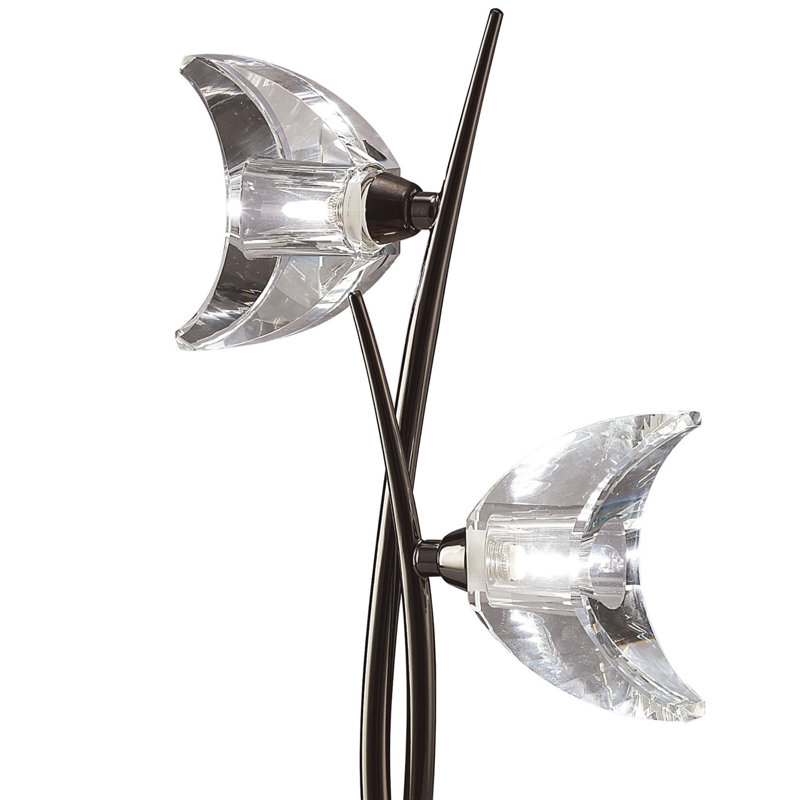 Drossett Metal Novelty Lamp, Black