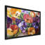 Fleurs jaunes de SunLife V - reproduction de cadre flottant sur toile-67270454-67270453