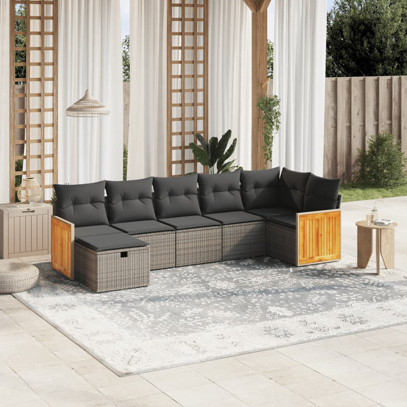 Ensemble de canapé de jardin Vidaxl