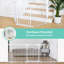 3 Metal Panels Pet Gate-1904944735