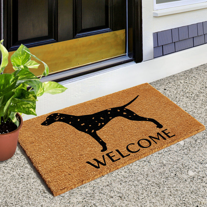 Tapis d'extérieur antidérapant Remus Dalmatian, Rectangle 2 pi x 3 pi