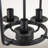 3-light Farmhouse Black Semi Flush Mount-562026224