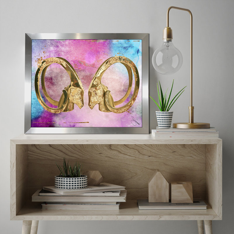 «Eye to Eye 2», impression sur toile, H 28 po x l 48 po x P 1,5 po, Toile tendue, Pas de tapis