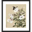 Butterfly Alighting on Lilies by Yu Zhi - Single Picture Frame Print-1149418938
