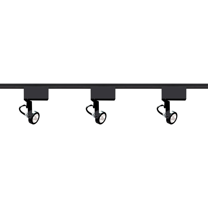 Ensemble de rail d'éclairage 3 lumières Gimbal